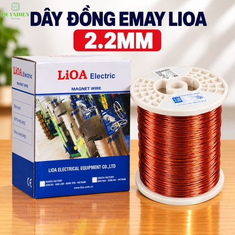 Dây Đồng Bọc Emay Cách Điện Size 2.20mm