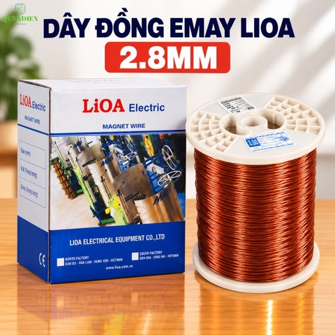 Dây Đồng Bọc Emay Cách Điện Size 2.80mm