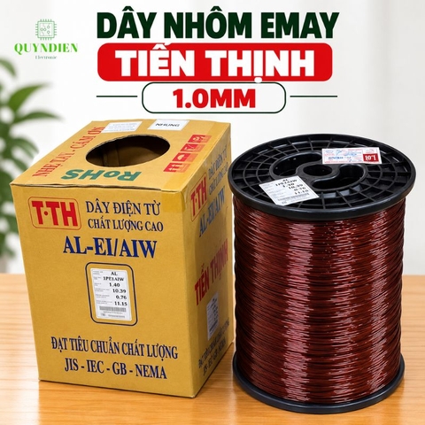 Dây Nhôm Bọc Emay Tiến Thịnh Size 1.00mm