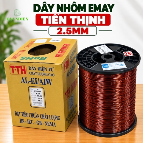 Dây Nhôm Bọc Emay Tiến Thịnh Size 2.50mm