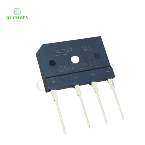 Diode Cầu Dẹp NEW GBJ 3510 - 35A 1000V
