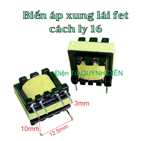 EE16 biến áp cách Ly 16 Quấn Sẵn (Dây Đồng 0.25mm) [ giá 1 cái ]