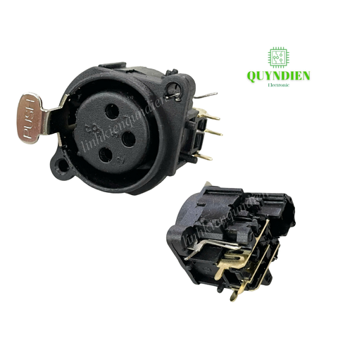 Jack Canon Cái Âm 3 Chân XRL Kết nối microphone mixer loa