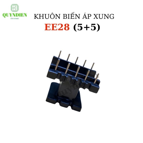 Khuôn EE28 (5+5 chân) dùng lõi ferrit EI28/EE28