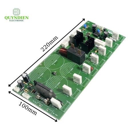 Mạch Công Suất Nguồn Đơn 8 Sò 1 Kênh (Phíp Gỗ) 105VAC Đến 130VAC