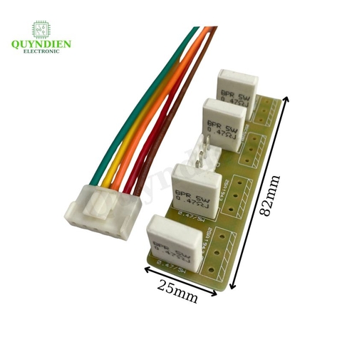 Mạch Nâng Sò Công Suất Nguồn Đơn Mạch 4 Sò FR4