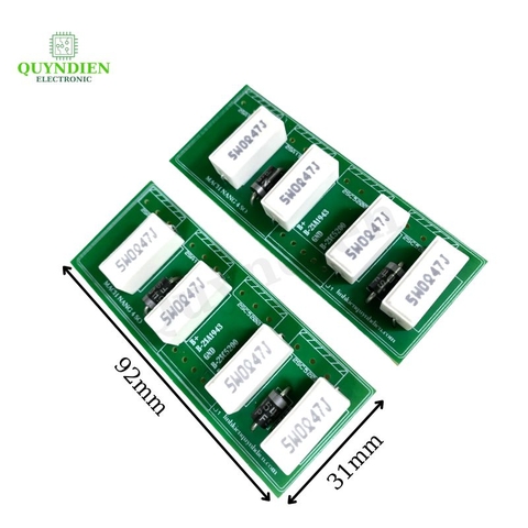 Mạch Nâng Sò Công Suất Dùng Cho Nguồn Đơn (Mạch Thêm 4 Sò 2 Kênh)