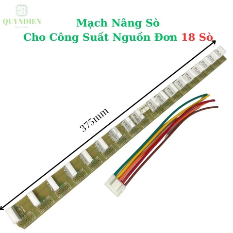 Mạch nâng sò công suất nguồn đơn ( mạch thêm 18 sò )