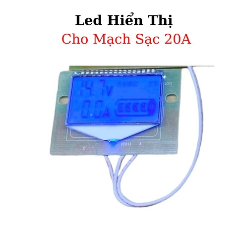 Led hiển thị cho mạch sạc 20A