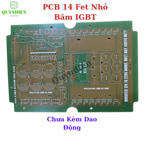 PCB bo mạch kích điện 16 fet băm IGBT (Chưa có Dao động)