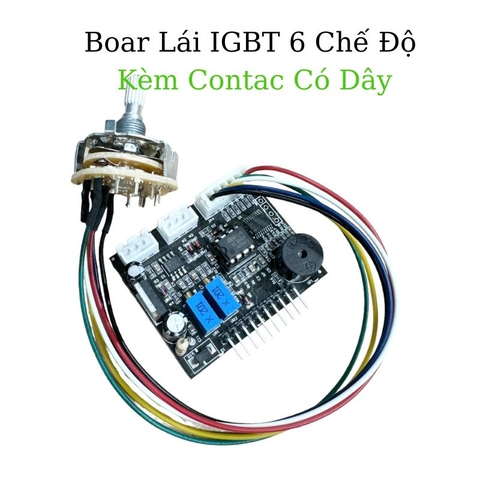 Công Tắc Xoay Kênh 2 kênh 6 vị trí có kèm dây 6 pin