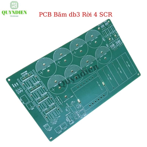 PCB băm LC db3 rời 4 SCR (165x100mm)