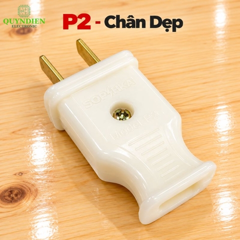 Phích cắm điện chống vỡ dương chân Dẹp SOPOKA P2