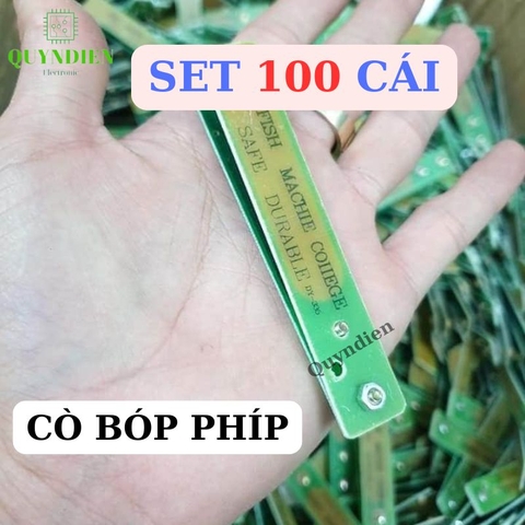 Cò Bóp Phíp Thủy Tinh [Set 100 cái]