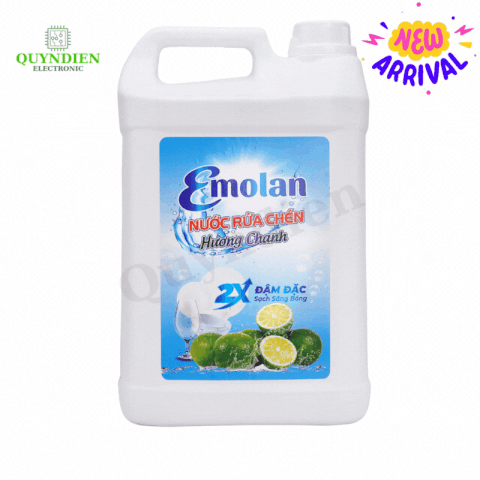 Nước rửa chén Emolan hương CHANH - 5L
