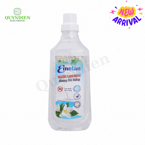 Nước lau sàn Emolan hương TRÀ TRẮNG - 1L