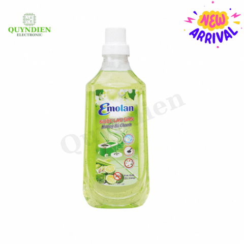 Nước lau sàn Emolan hương CHANH SẢ - 1L