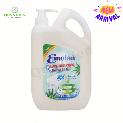 Nước rửa chén Emolan hương LÔ HỘI - 2.1L