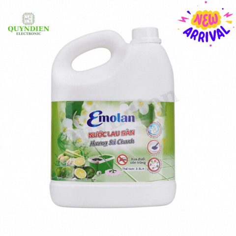 Nước lau sàn Emolan hương CHANH SẢ - 3.5L