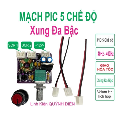 Mạch pic 5 chế độ Bo băm pic 12F683