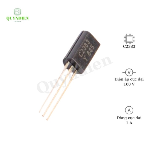Transistor C2383 TO-92 NPN 1A 160V
