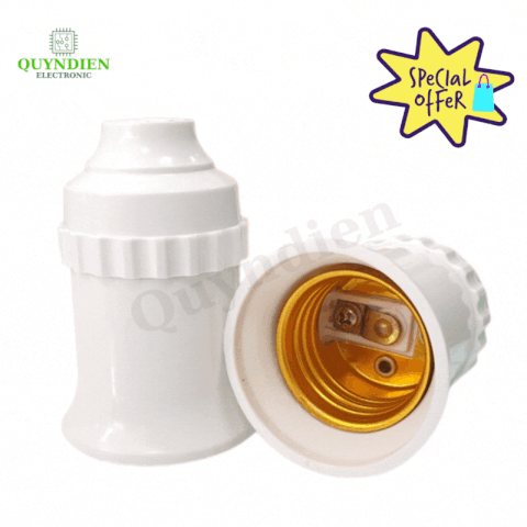 Đui Loe Trắng ĐL1(A) Nhựa Pha Sứ Chịu Nhiệt