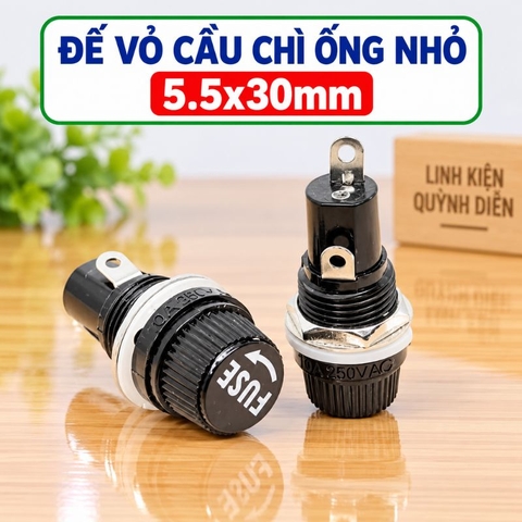 Đế Vỏ Cầu Chì Ống 4.5x20mm FUSE Loại Nhỏ