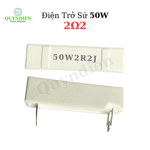 Điện Trở Sứ 50W 2Ω2