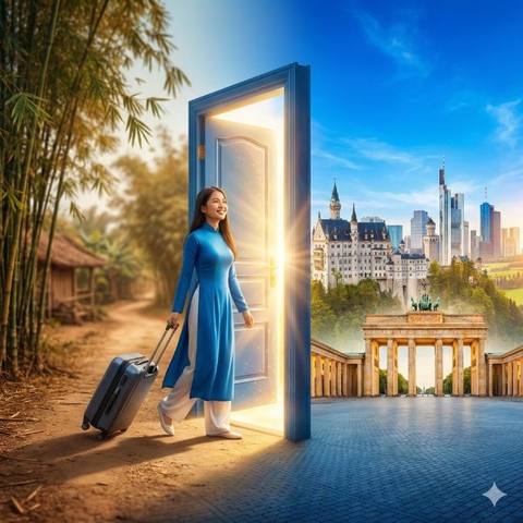 BƯỚC QUA VÙNG AN TOÀN: HÀNH TRÌNH SANG ĐỨC LÀ HÀNH TRÌNH TRƯỞNG THÀNH
