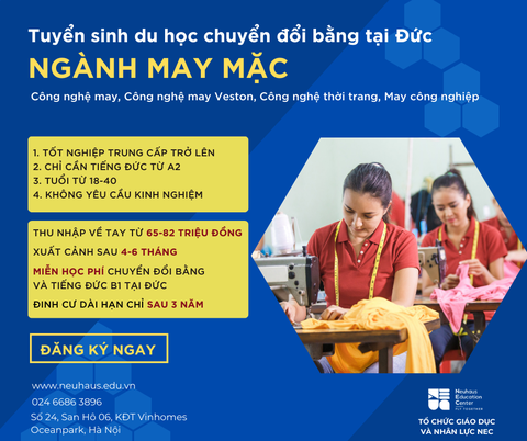 Nước Đức rộng cửa đón lao động với chương trình chuyển đổi bằng nghề