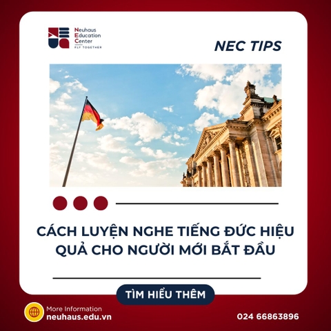 Cách luyện nghe hiểu tiếng Đức hiệu quả cho người mới bắt đầu
