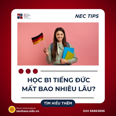 Học tiếng Đức B1 mất bao lâu? Vì sao nhiều học viên chỉ cần 6–8 tháng?