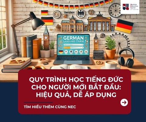 Quy trình học tiếng Đức cho người mới bắt đầu: Hiệu quả và dễ áp dụng