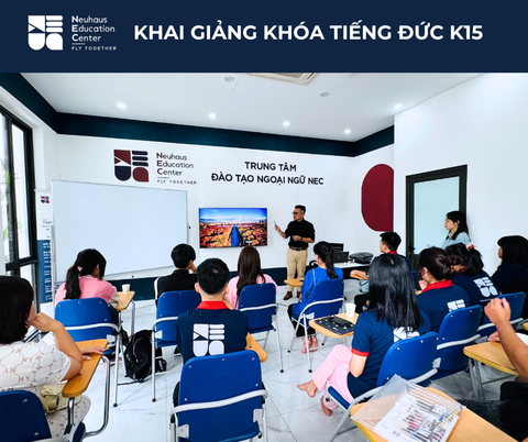 Khai giảng khóa tiếng Đức K15 tại Trung tâm đào tạo ngoại ngữ NEC