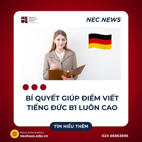 Cách Học Tiếng Đức B1 Hiệu Quả: 4 Bí Quyết Giúp Bạn Đạt Điểm Cao Phần Viết