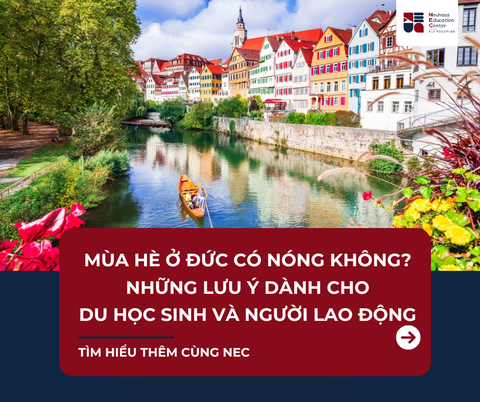Mùa hè ở Đức có nóng không? Những điều du học sinh và người lao động Việt Nam cần lưu ý