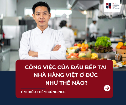 Công việc của đầu bếp tại nhà hàng Việt ở Đức như thế nào?