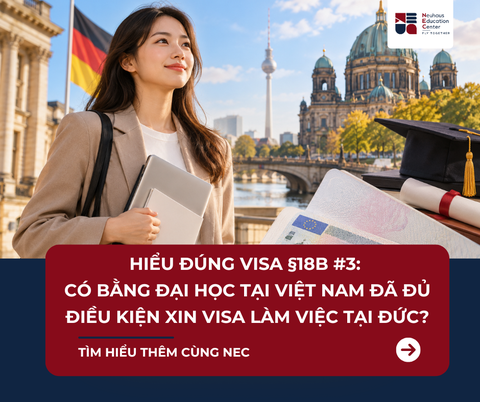 Có bằng đại học tại Việt Nam đã đủ điều kiện xin visa làm việc tại Đức?