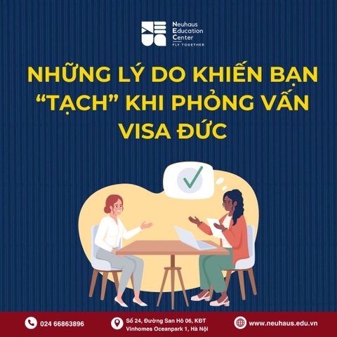5 Lý Do Khiến Bạn Trượt Phỏng Vấn Visa Du Học Nghề Đức – Và Cách Khắc Phục