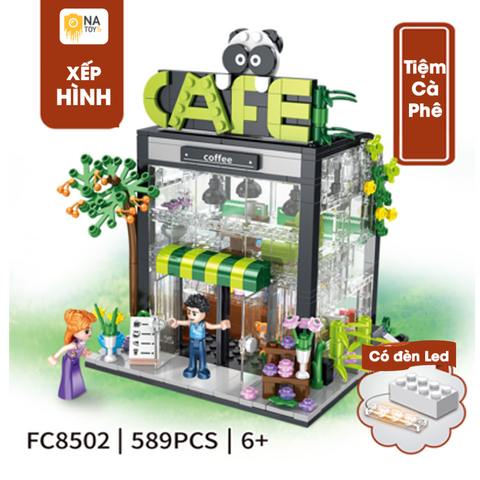 Xếp hình quán Cafe