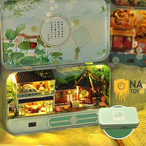 Hộp Mô Hình Vườn Mùa Hè