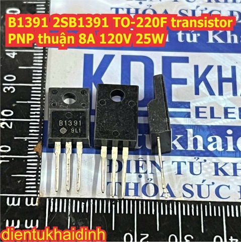 B1391 2SB1391 D2101 2SD2101 TO-220F transistor PNP thuận NPN nghịch 8A 120V 25W kde0566