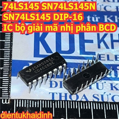 74LS145 SN74LS145N SN74LS145 DIP-16  IC bộ giải mã nhị phân BCD