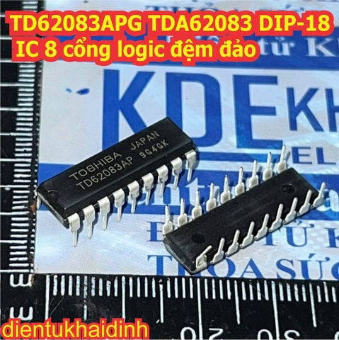 TD62083APG TDA62083 DIP-18  IC 8 cổng logic đệm đảo kde0703