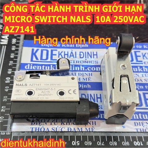 CÔNG TẮC HÀNH TRÌNH GIỚI HẠN MICRO SWITCH NALS  10A 250VAC AZ7141 kde0646