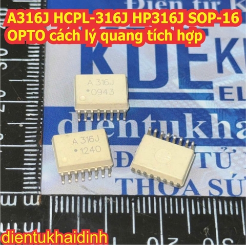 A316J HCPL-316J HP316J SOP-16 OPTO cách lý quang tích hợp kde0741