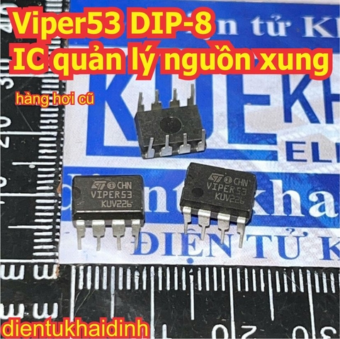 Viper53 VIPer53E DIP-8 IC quản lý nguồn xung kde0745