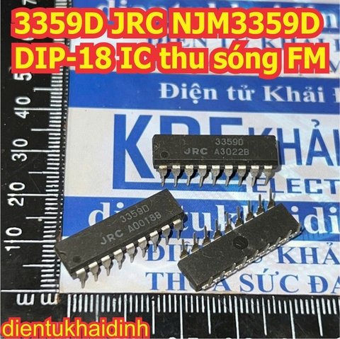 3359D JRC NJM3359D DIP-18 IC thu sóng FM kde0752