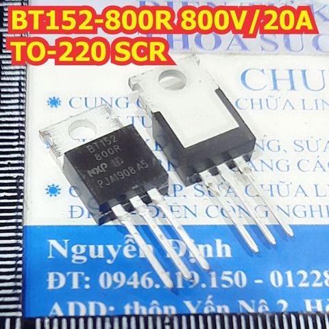 BT152-800R 800V 20A TO-220 SCR Thyristor công suất kde1244