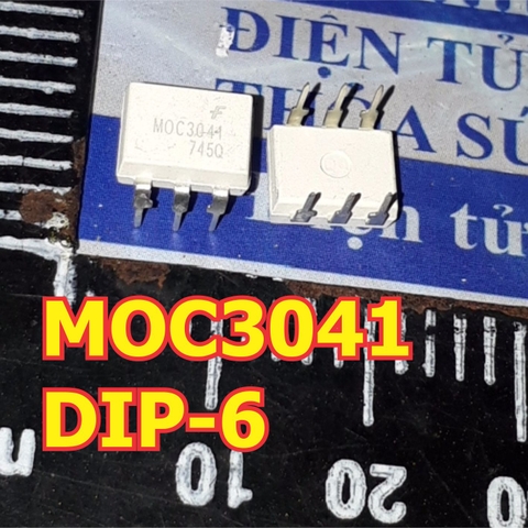 MOC3041 3041 400V OUT:TRIAC OPTO cách ly quang DIP-6 kde1422